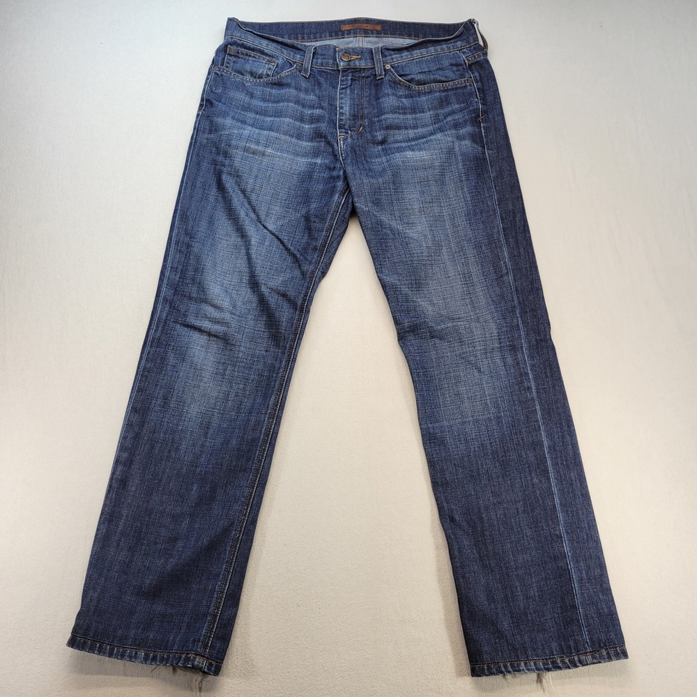 Joe's Jeans The Classic Mens 33x30 Blue Straight Leg 100% Cotton Denim